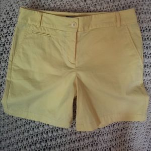 Sunshiny Yellow Talbots dressy/casual Shorts Sz.2