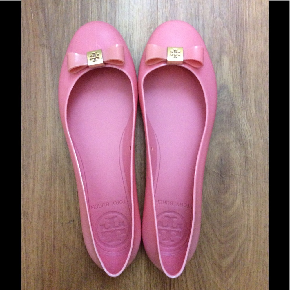 TORY BURCH JELLY FLATS