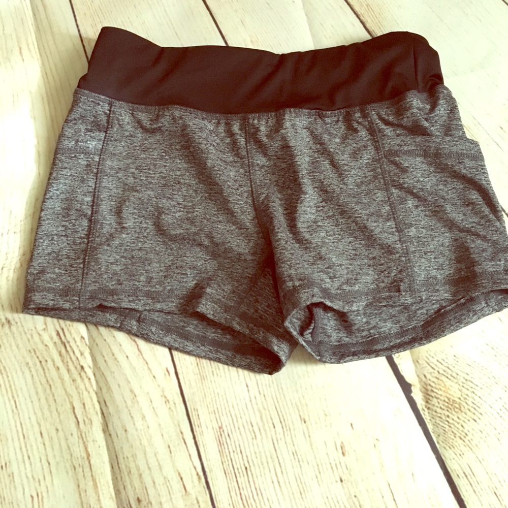 Spandex shorts black and gray only
