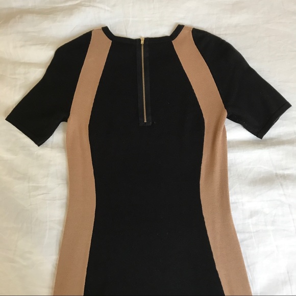 Beautiful black and camel work dress - Picture 2 of 2