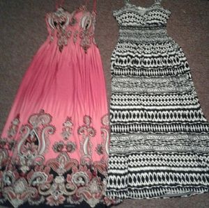 Two long maxi dresses
