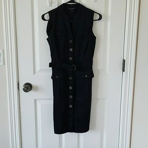 Black banana republic dress