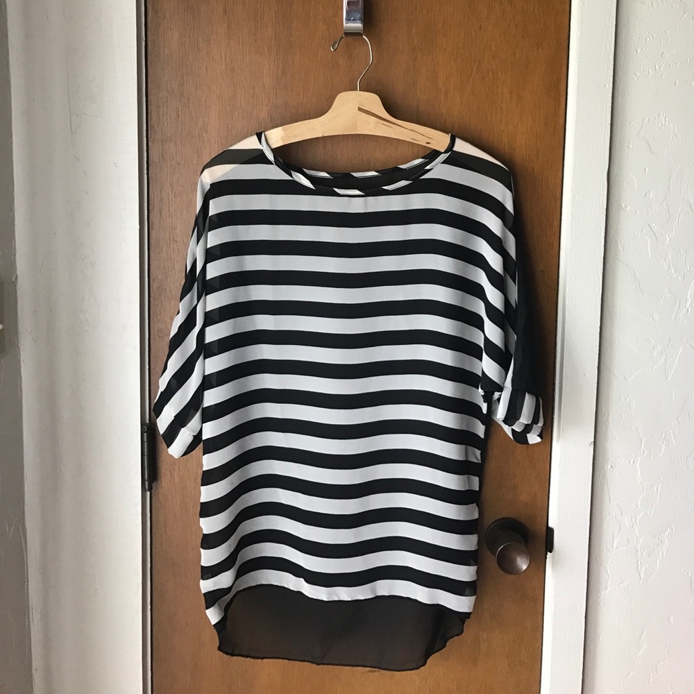 Black and white coverup