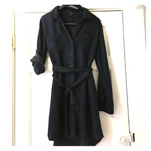 Belted Shirt dress