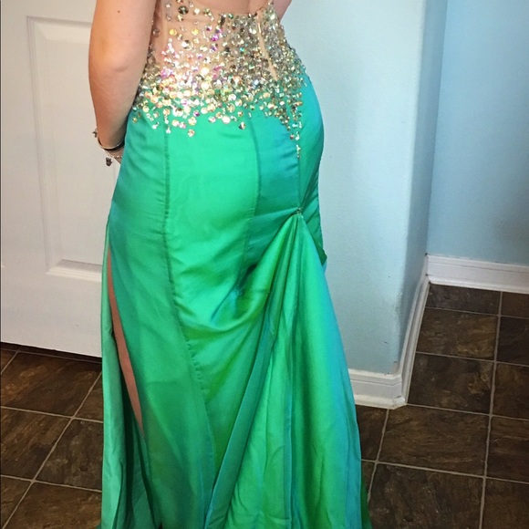 Blush Prom dress by ALEXIA size 6 - Picture 4 of 8