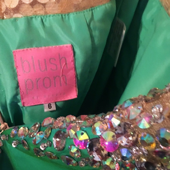 Blush Prom dress by ALEXIA size 6 - Picture 7 of 8