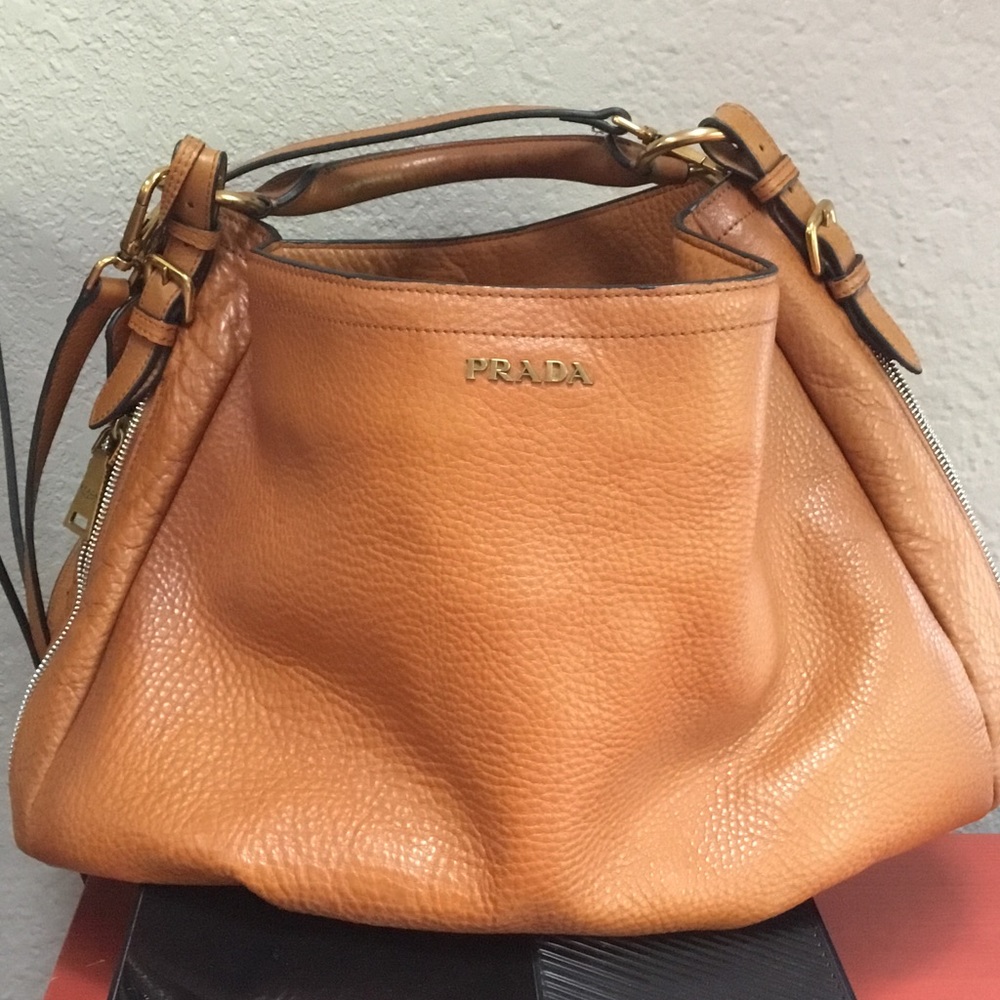 Prada slouch bag. 300$ 17 inches across