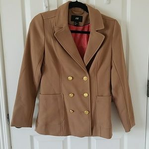 H&M tan blazer/jacket