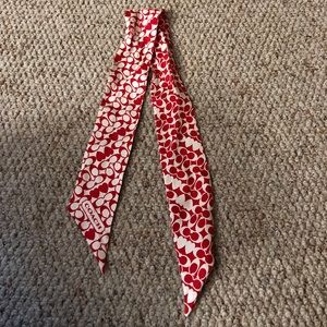 Coach silk scarf/headband*PRICE DROP*