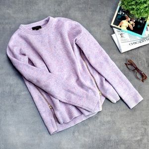 J. CREW - Lambswool Zip Sweater