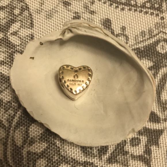 Pandora Marry Me Heart Shaped Ring Box Charm - Picture 6 of 6