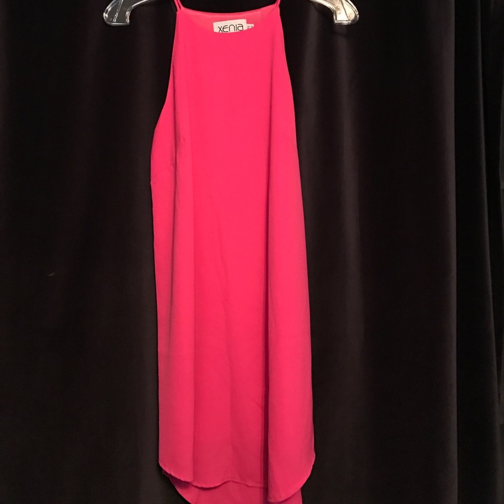 Xenia Boutique Halter Shift Dress
