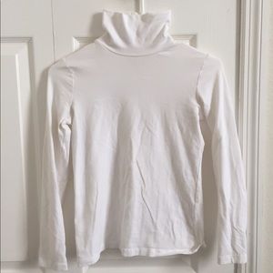 long sleeve white turtle neck