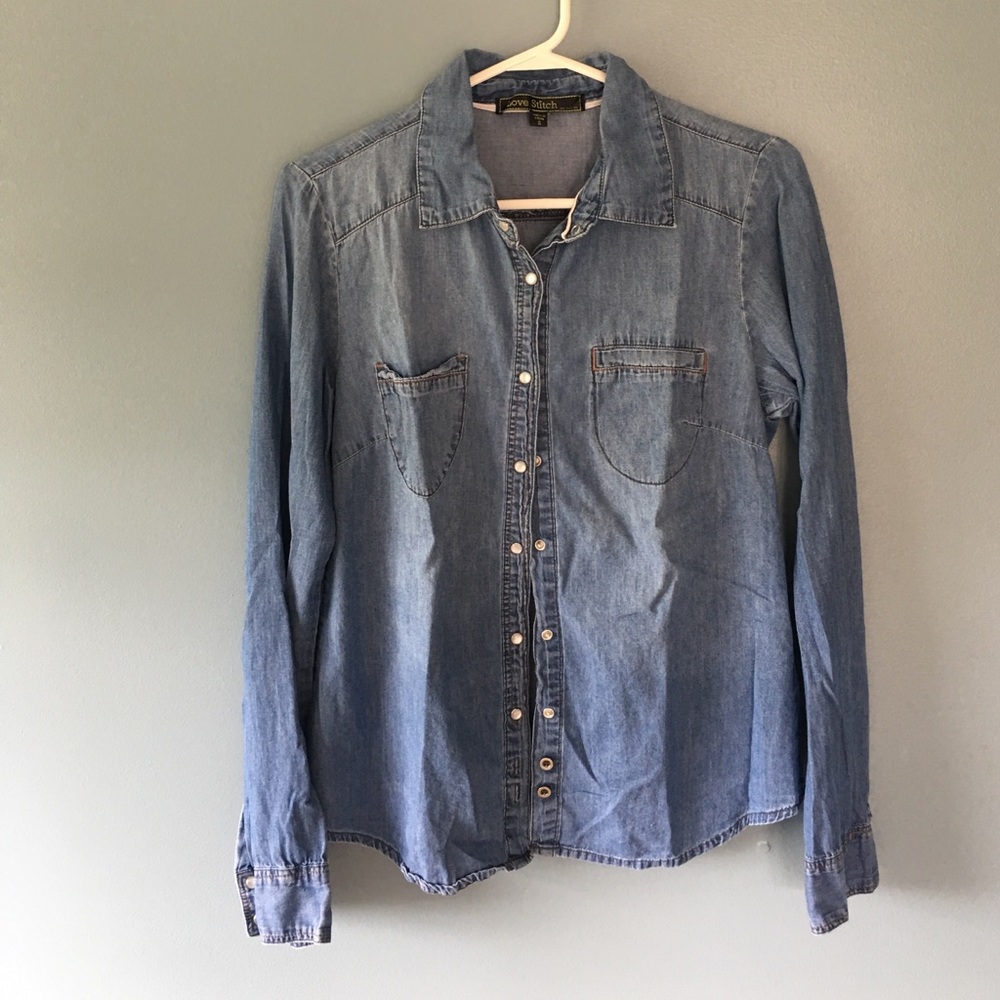 Denim Button up