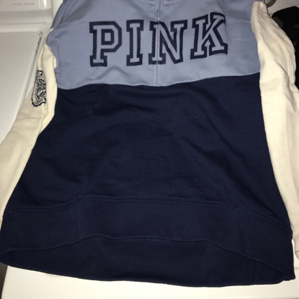 PINK quarter zip NWOT