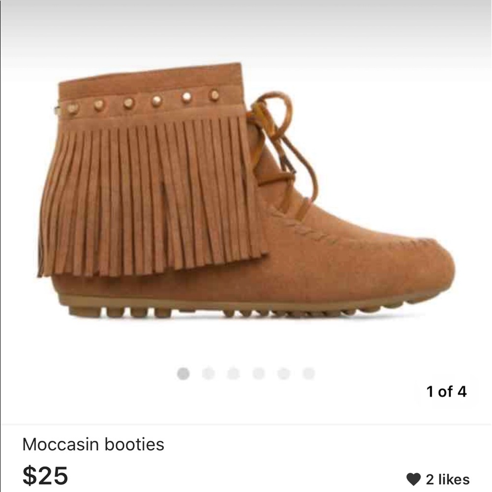 Moccasin booties