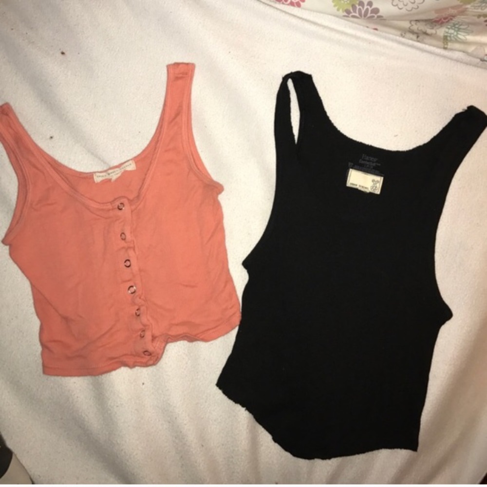 Peach UO crop top