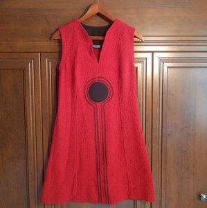 Red Wool Dress