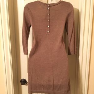 Taupe/tan sweater tunic