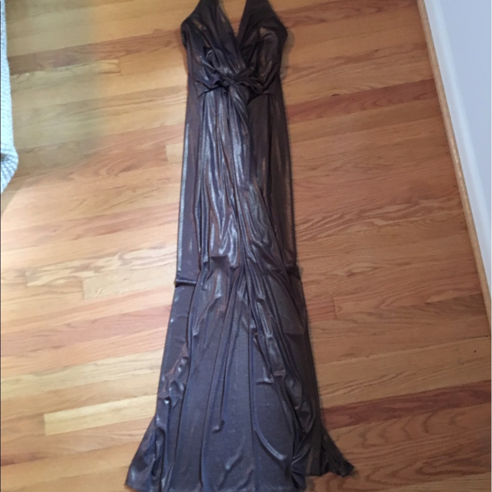 Lauren Evening Dress, Bronze