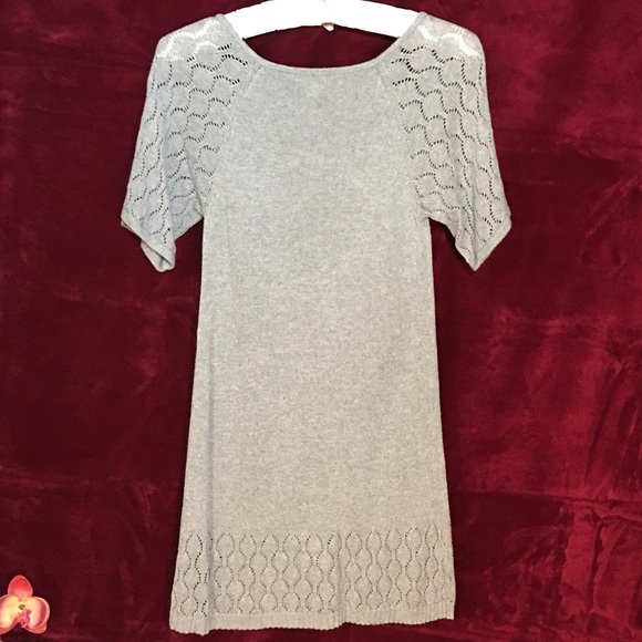 American rag gray long sweater dress - Picture 2 of 7