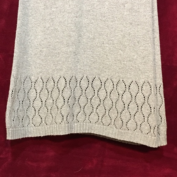 American rag gray long sweater dress - Picture 5 of 7