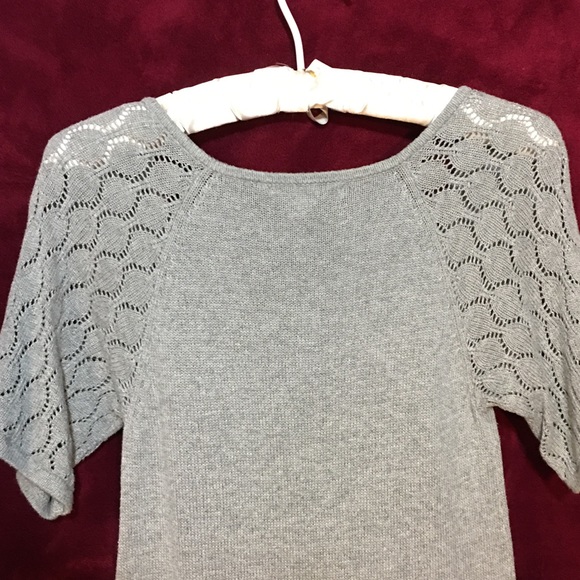 American rag gray long sweater dress - Picture 6 of 7