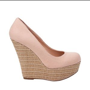 New Steve Madden Blush Wedges- perfect for spring