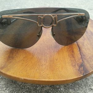 Authentic Versace wide framed sunglasses