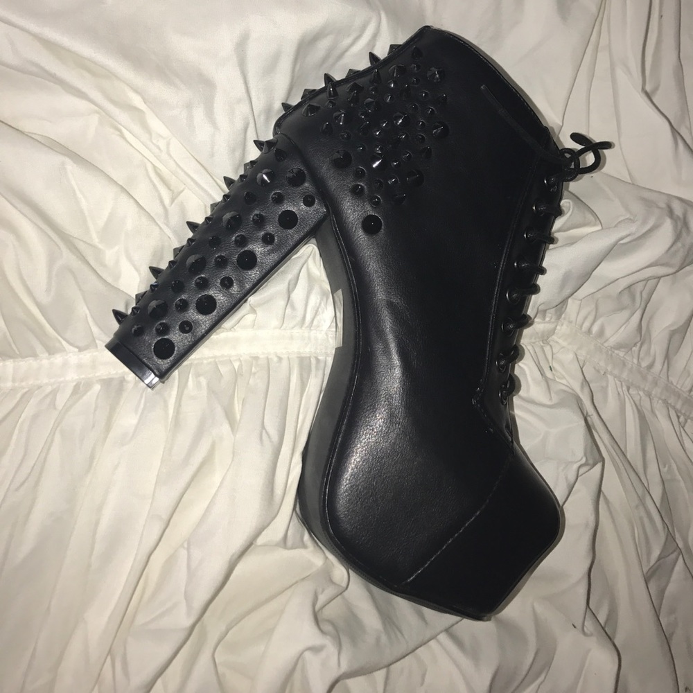 Rebel Chic Black Booties