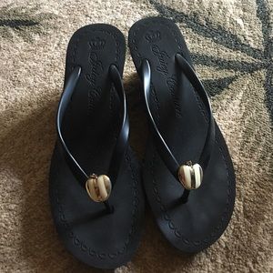 Cute Juicy Couture flip flops.