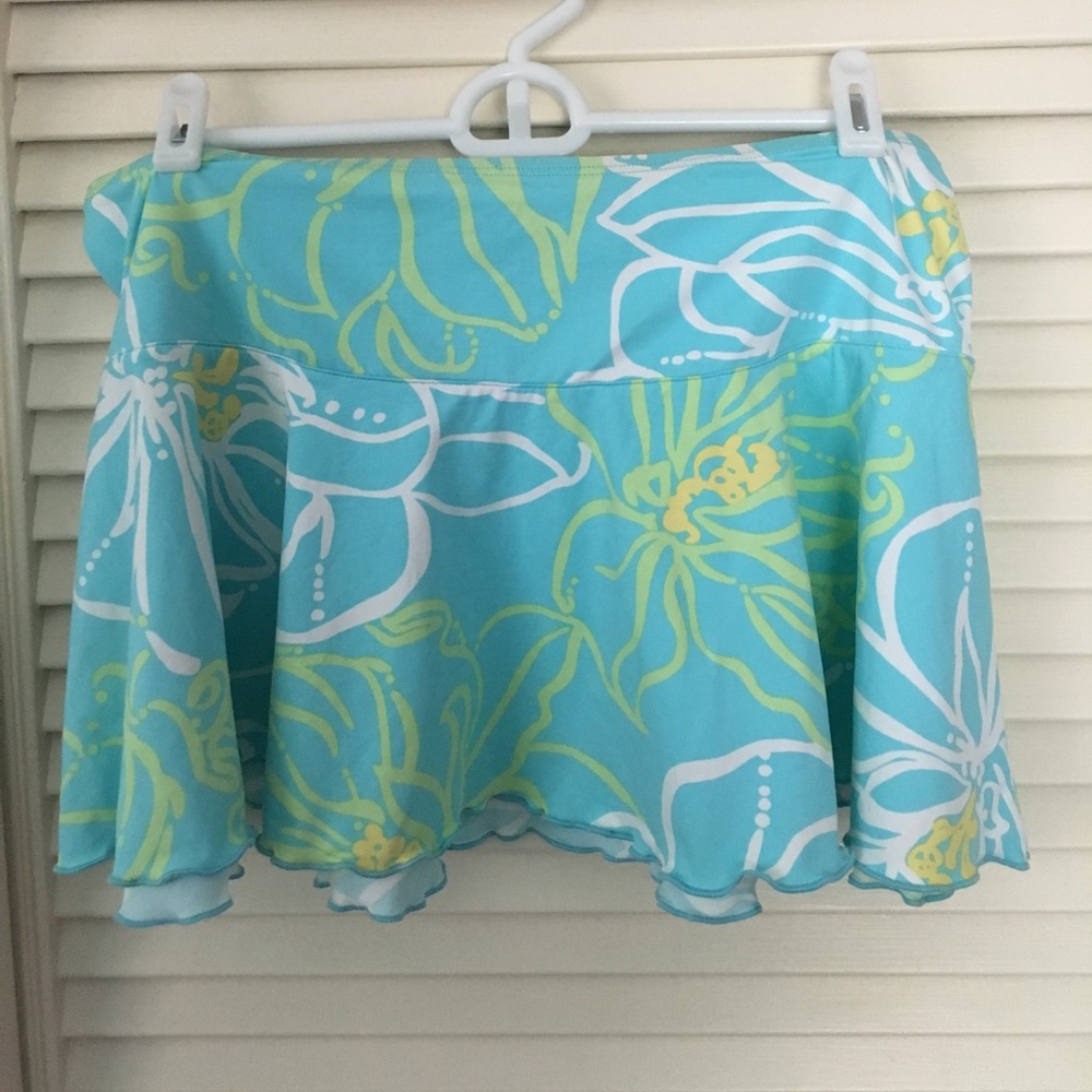 Lilly Pulitzer swim skirt women's size medium