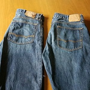 2 pair set American eagle men jeans