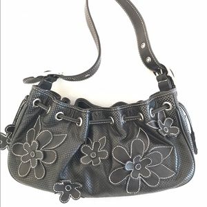 Small Isabella Fiore handbag with floral detail.