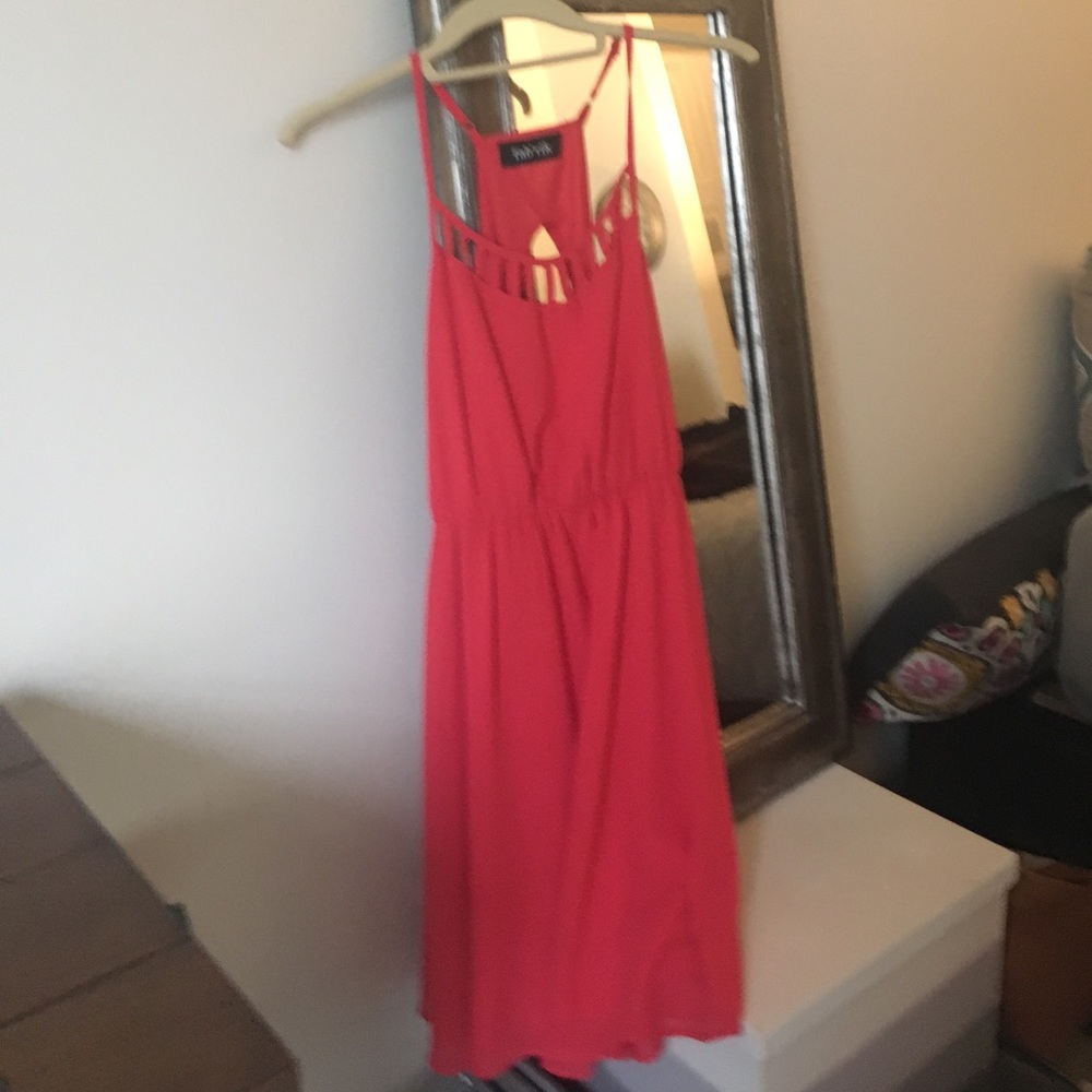 Fabrik red dress.