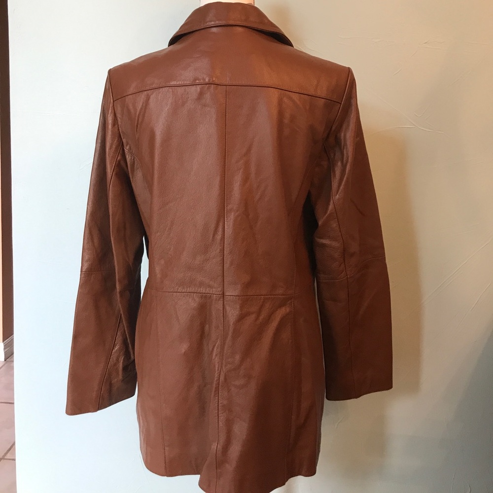 🇺🇸Vintage leather brown Wilson leather jacket - Picture 4 of 8