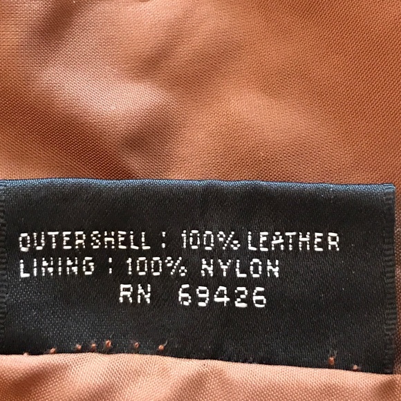 🇺🇸Vintage leather brown Wilson leather jacket - Picture 6 of 8