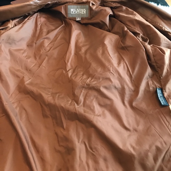 🇺🇸Vintage leather brown Wilson leather jacket - Picture 8 of 8