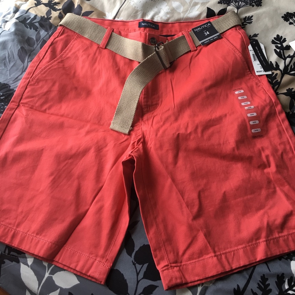 Sailor Red Nautica shorts