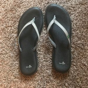 Sanuk Yoga Mat Flip Flops Size 10