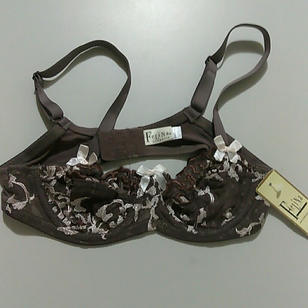 Felina brown bra 34A new