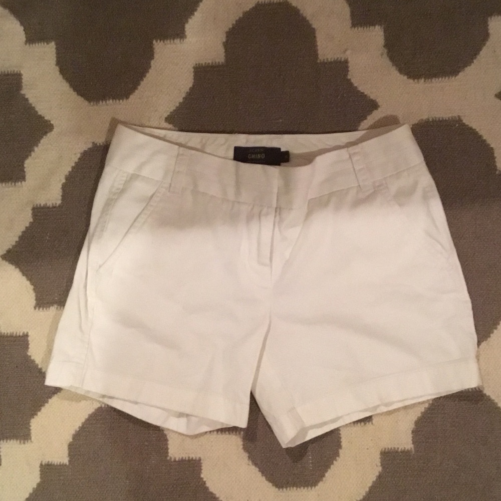 J. Crew white short