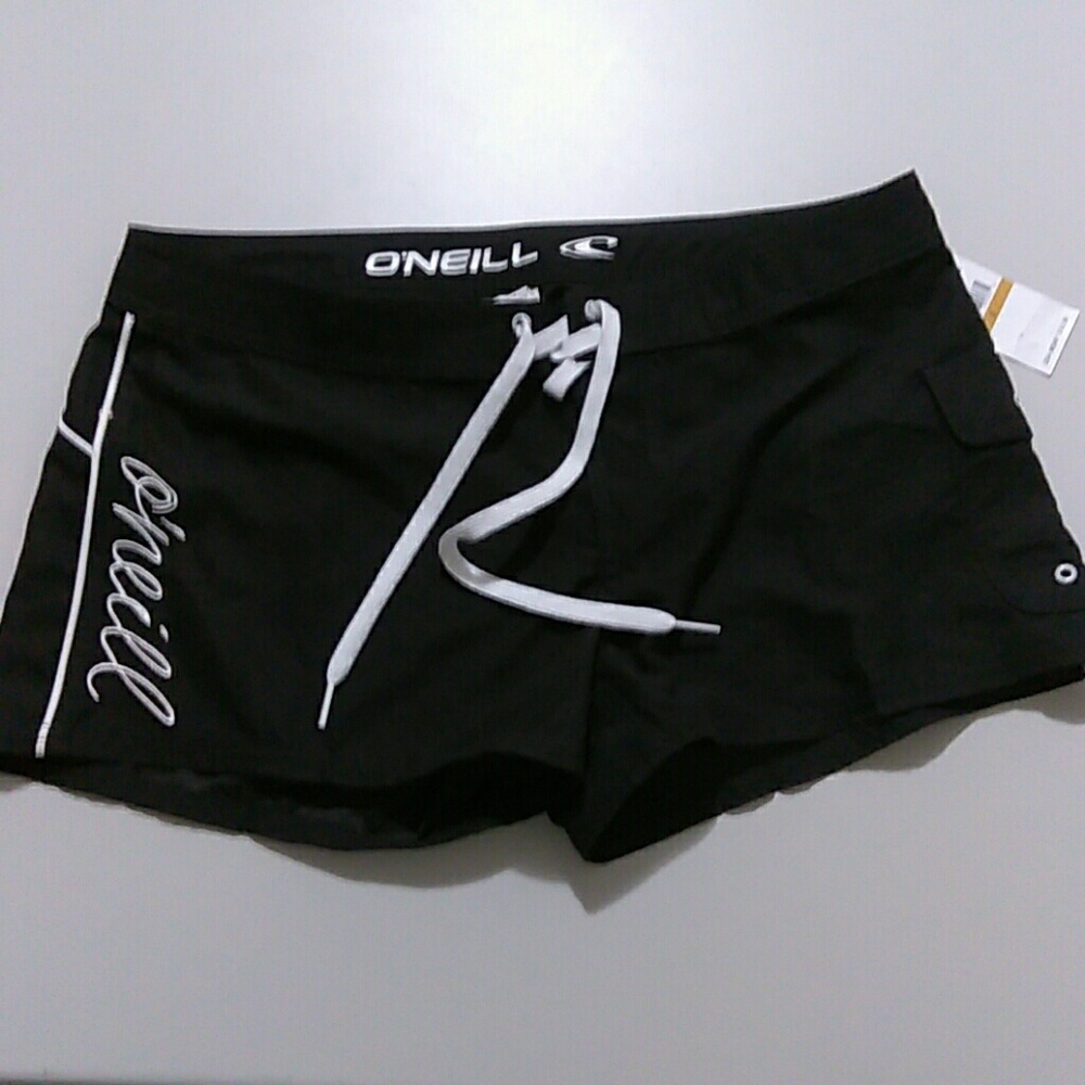 O'Neill black beach shorts Sz S