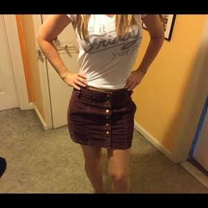🔥 vintage cute corduroy mini skirt 🎁