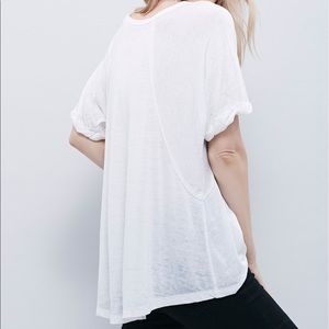 Free people beach tshirt the free flowing
