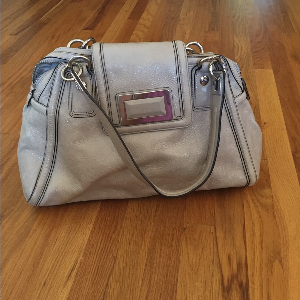 Banana Republic designer leather tote bag