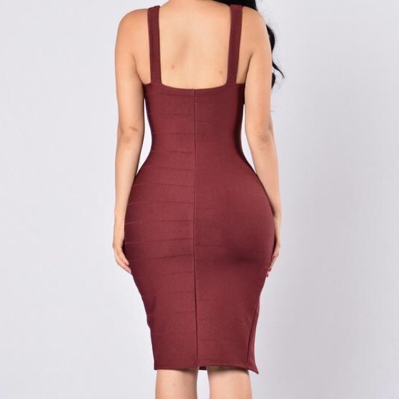 Fashion Nova Plus Bandage Look Dress - Picture 2 of 4