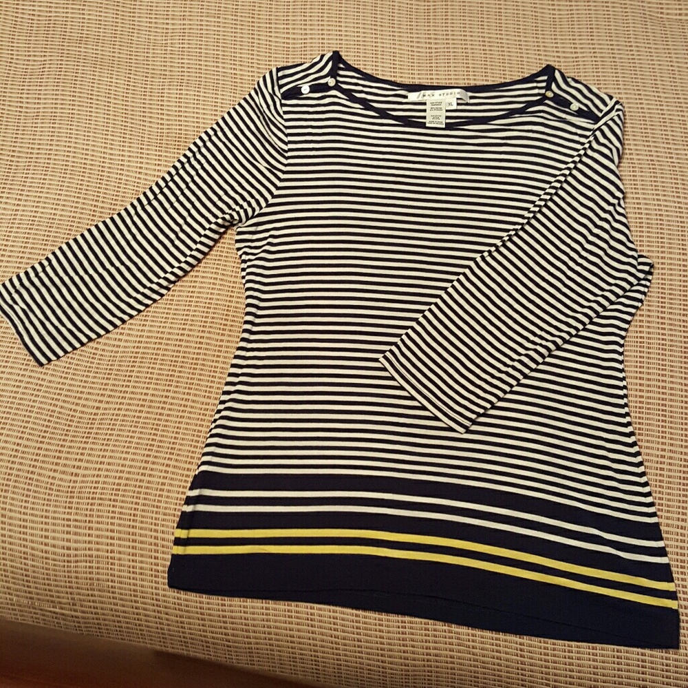 Max Studio 3/4 Sleeve Tunic