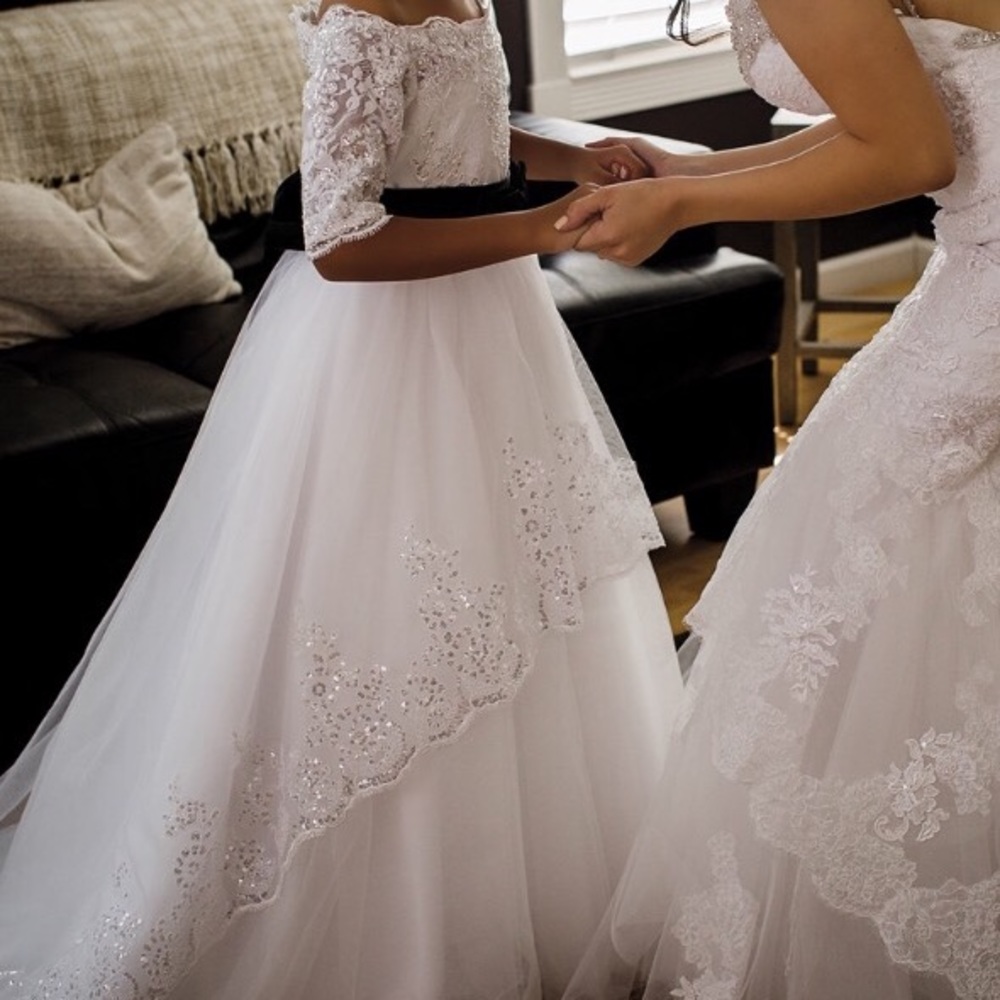 Mini brides maid dress