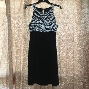 Enfocus Studio zebra print dress